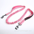 Duty Double Padded Handles Nylon Bungee Dog Leash